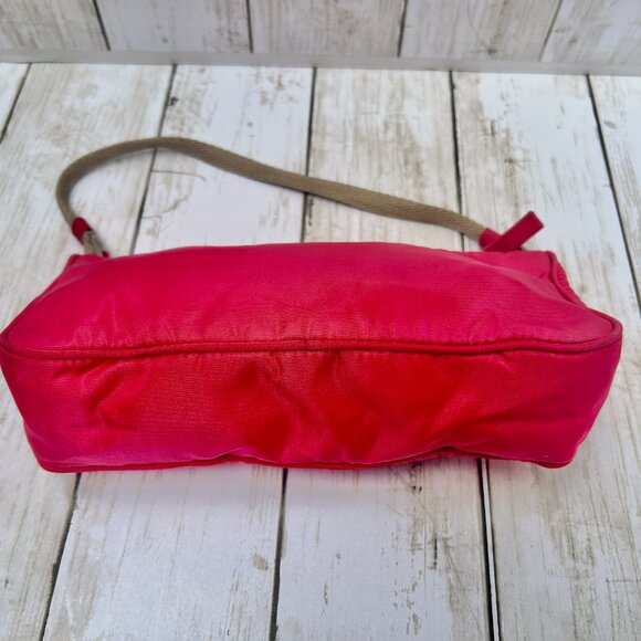 PRADA MINI Necessaire Y2K Tessuto NYLON PINK # 36 *RARE* Authentic! - Picture 8 of 11
